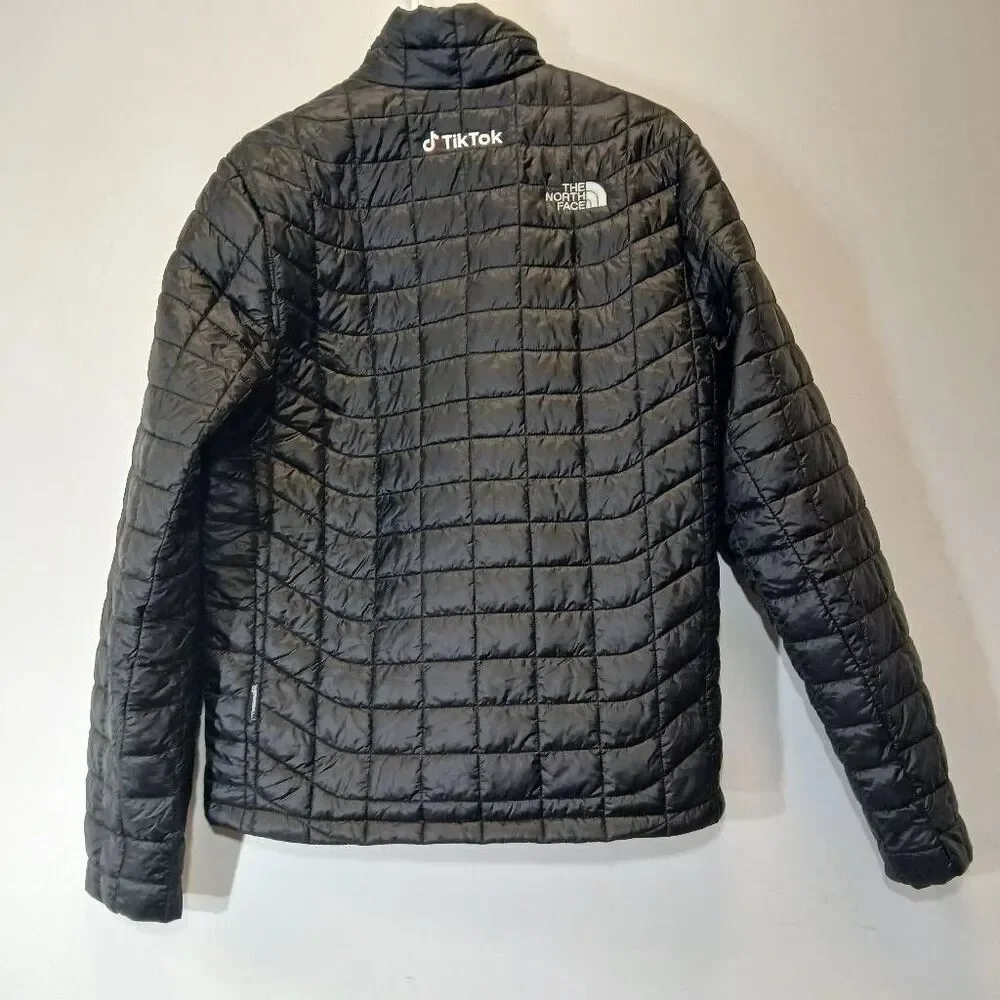 North face Mens thermoball trekker jacket lightweight packable coat black